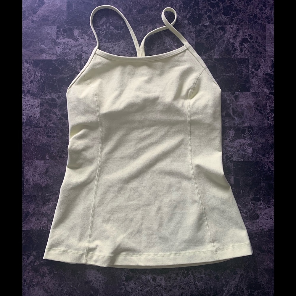 Yellow Under Armour Workout Tank